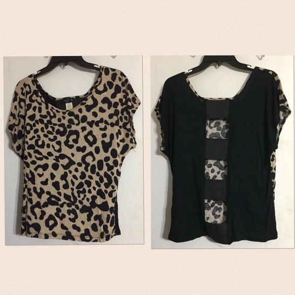 Cheetah print shirt