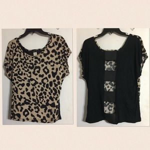 Cheetah print shirt