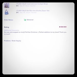 😍💖POSH FEEDBACK!!!!!!TOP RATED SELLER!!!!!!💖😍