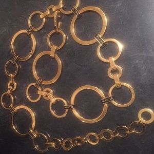 St. John gold tone belt