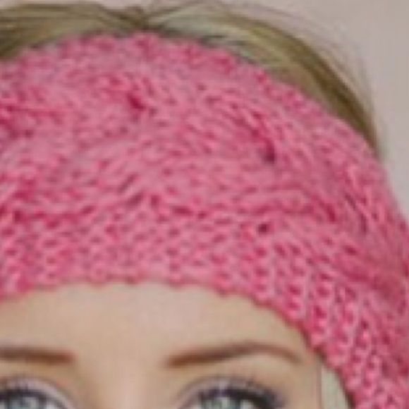 REDUCED! NWT Pink Raspberry Braided Headband - Picture 2 of 2