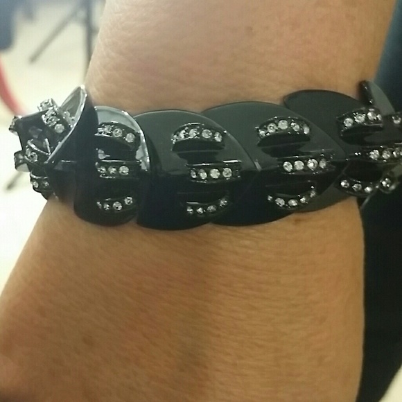 Black Bling Bracelet