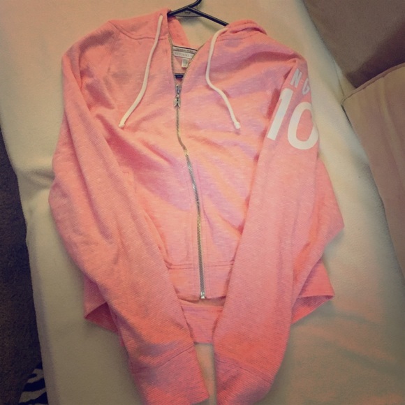 Pink Victoria's Secret hoodie
