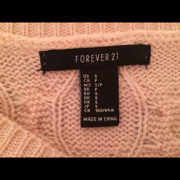 Pink Forever 21 sweater - Picture 2 of 2