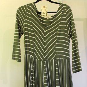 Very stretchy fitted dress