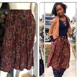 Paisley Vintage Skirt (final price)