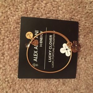 Alex and an I lucky clover