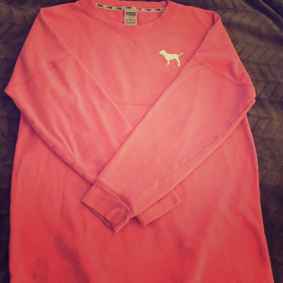 Pink crew neck