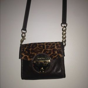 NWOT Michael Kors Brown leather crossbody