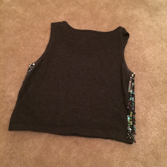 Forever 21 Sequin Sweater Tank - Picture 3 of 4