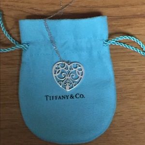 Tiffany Enchant Heart Sterling silver  ❤️ pendant