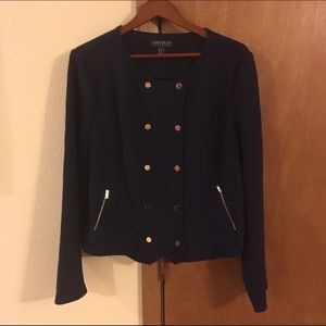 Navy blue jacket