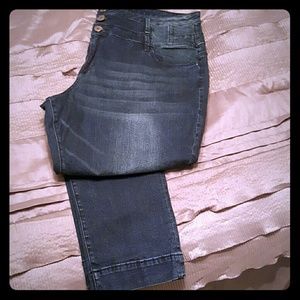40 inch high waist jeans size 25 plus size