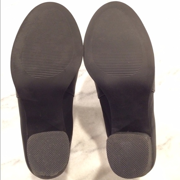 *SOLD* Worn Once! Madden Girl Black Boots Booties - Picture 4 of 4