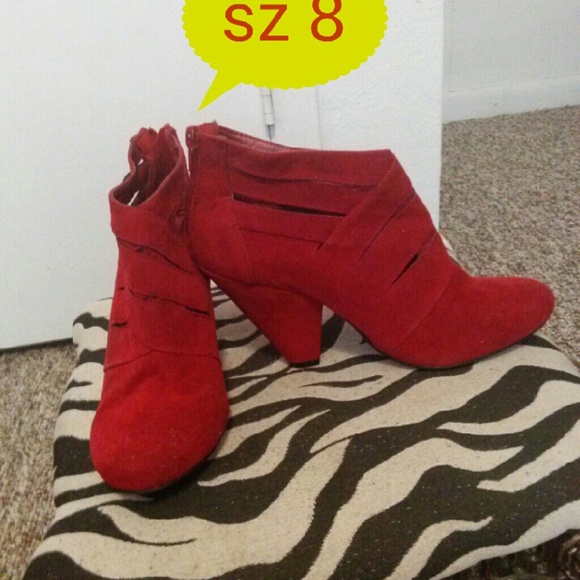 Cute Red booties