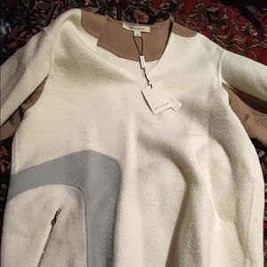 Marc Jacobs wave panel wool blend tunic