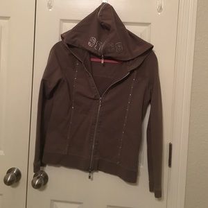 BCBG Brown Lightweight Jacket