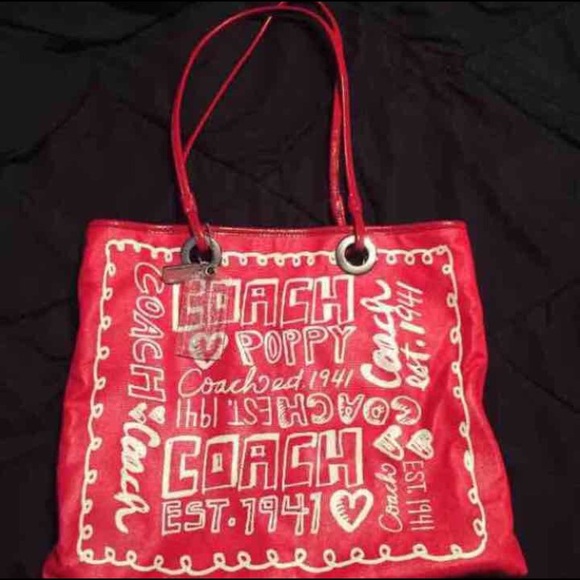 Coach Poppy purse - Picture 1 of 1