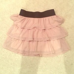 Charlotte Russe mini skirt. zipper in back