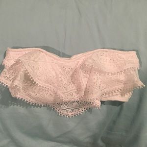 White VS bikini top XS