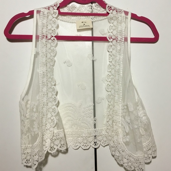 Urban Outfitters Lace Vest