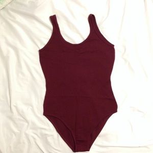 Maroon Dance Leotard