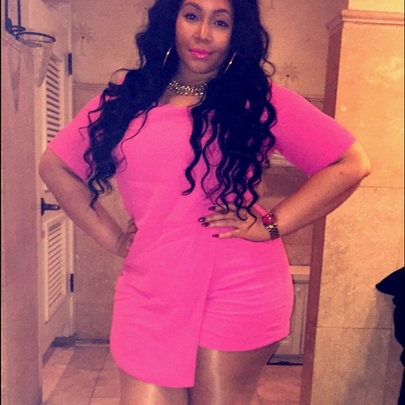 Pink Romper for my plus size lady