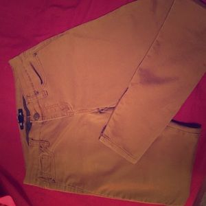 Denim colored skinny jeans