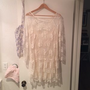 Adorable Free People lace dress!