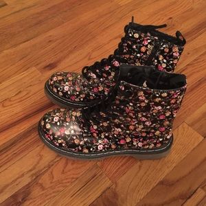 Floral Rain Boots!