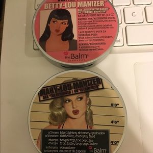 The Balm bronzer & highlighter