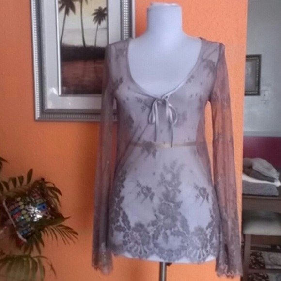 Cute lace top.