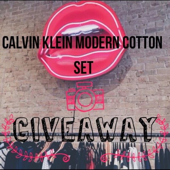 CALVIN KLEIN MODERN COTTON SET GIVEAWAY