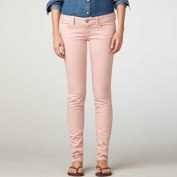 American Eagle Light Pink Stretch Skinny Jeans