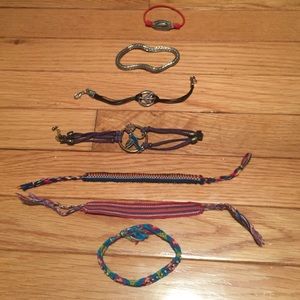 7 perfect condition Braclets!
