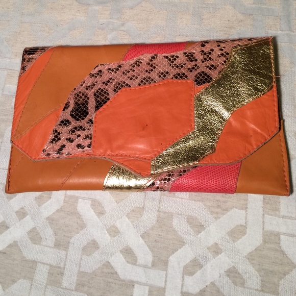 Orange clutch
