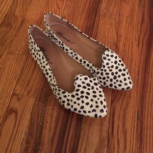 Polka dot flats