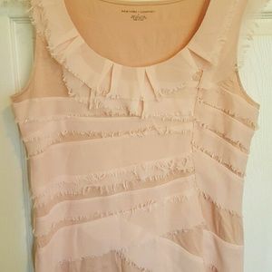 NEW YORK & COMPANY Pale Pink Top