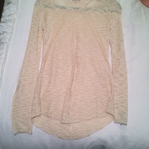 Cream sweater