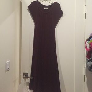 Calvin Klein burgundy sweater dress size M