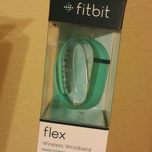 Fitbit Flex with Large Mint Wristband