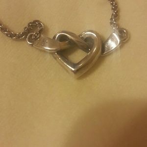 James Avery Heart Knot Necklaxe