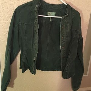 Green BCBG fitted jacket