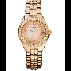 PRICE DROP! Guess sporty rose gold watch