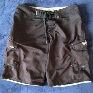 MENS QUIKSILVER board shorts black 32