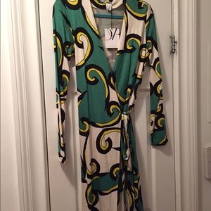Diane von Furstenberg Silk Wrap Dress