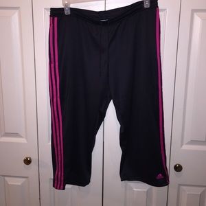 Adidas Capri work out pants