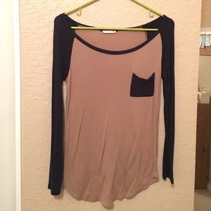 Long sleeve baseball shirt!