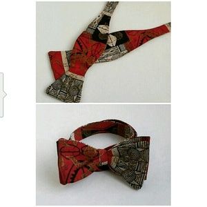 African Print Bow Tie