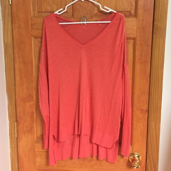 Coral sweater